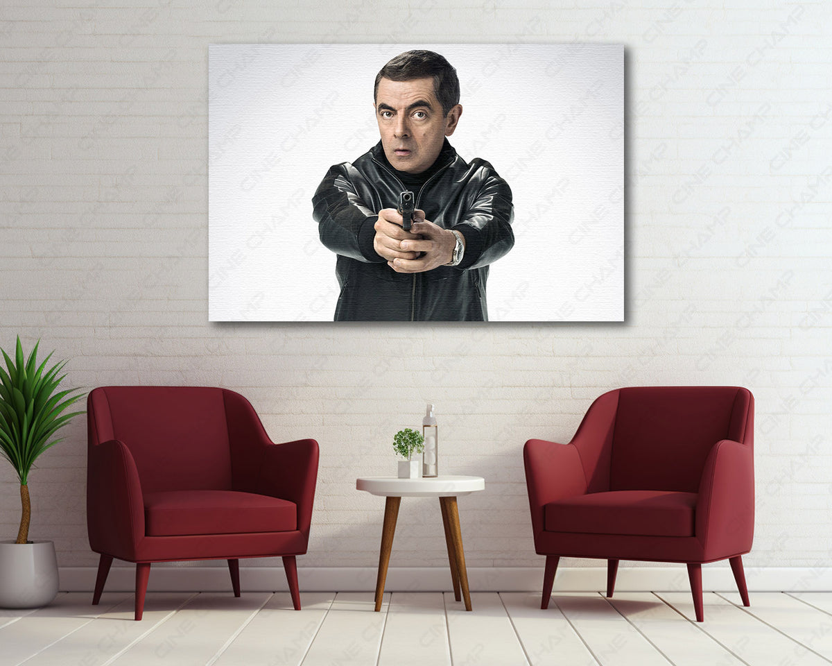 Johnny English spy comedy artwork