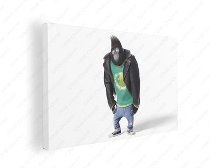 Johnny Sing canvas wall art