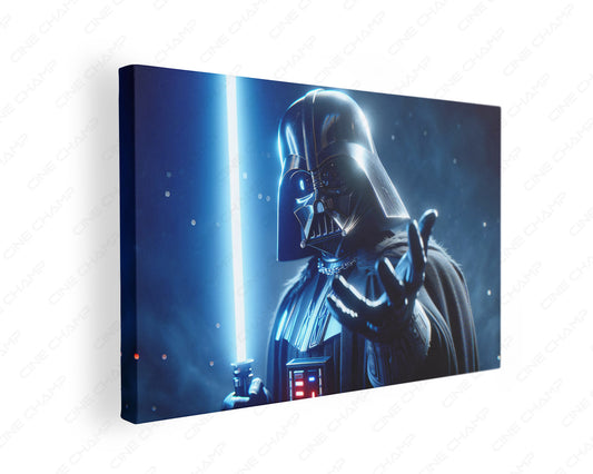 Join me and I will complete your training Star Wars canvas