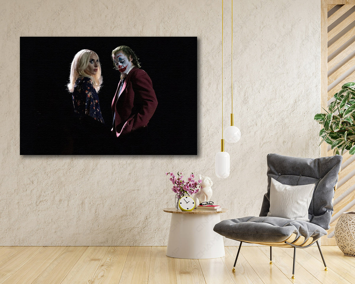 Joker Folie A Deux Canvas Print