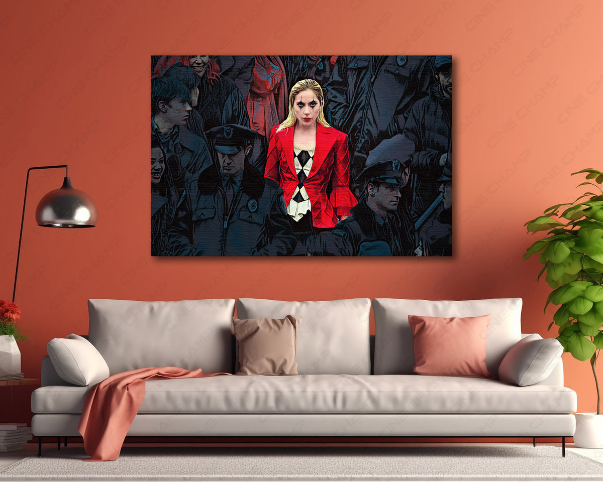 Joker Harley Quinn Movie Wall Art