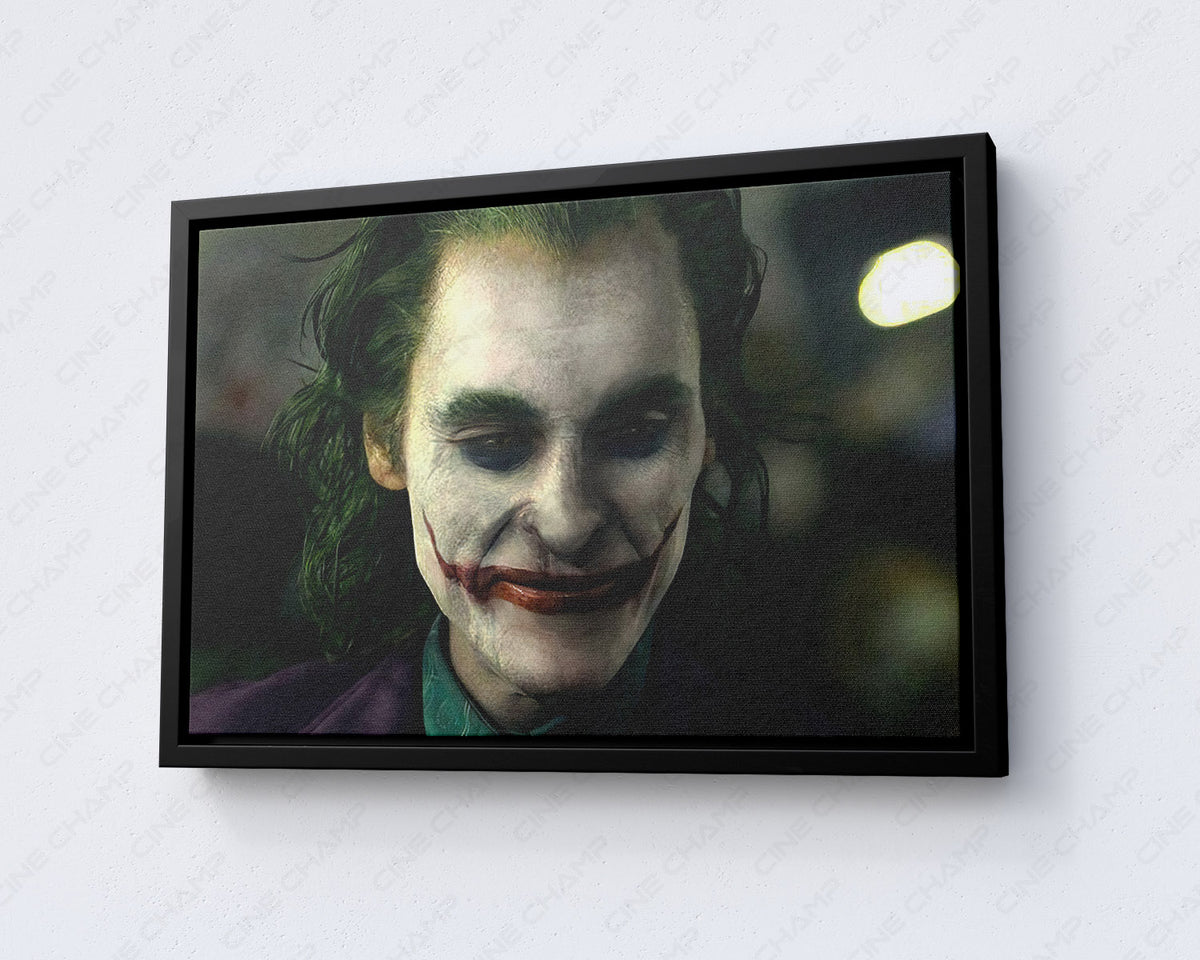 Joker cinematic character wall artwork