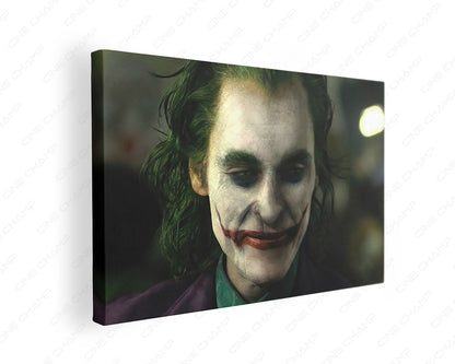 Joker dark chaos canvas wall art