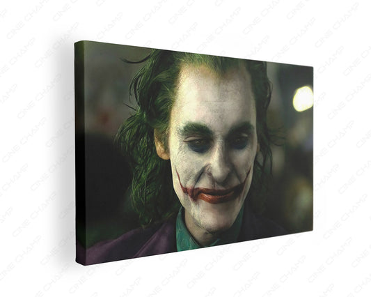 Joker dark chaos canvas wall art