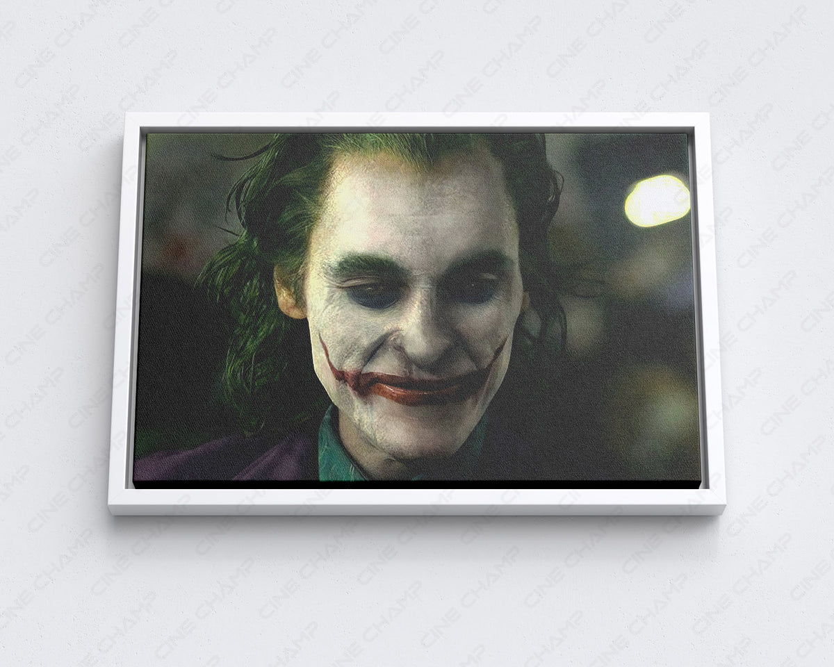 Joker villain canvas for home theater