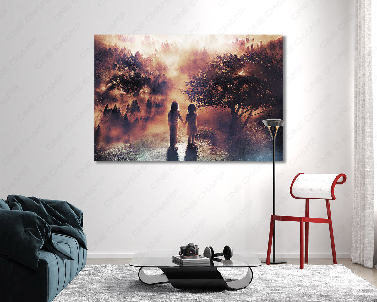 Jukai-Mura Dark Forest Wall Art