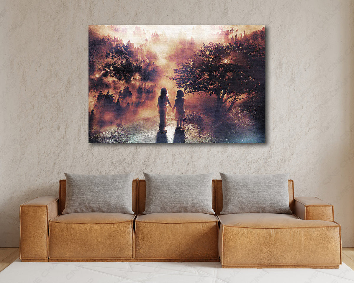 Jukai-Mura Japanese Horror Canvas Print
