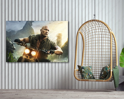 Jumanji adventure movie canvas artwork