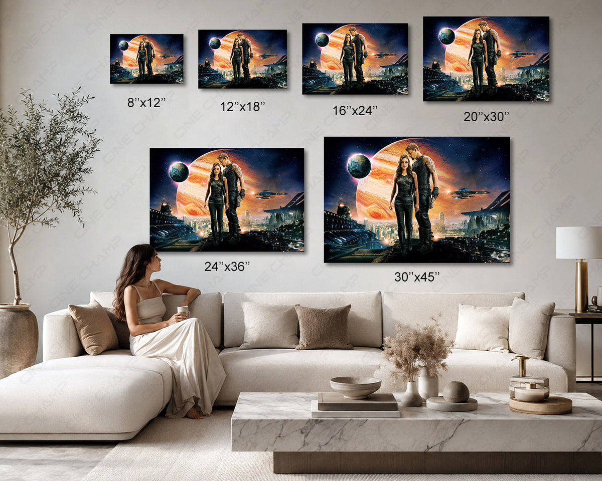 Jupiter Ascending Home Theater Canvas
