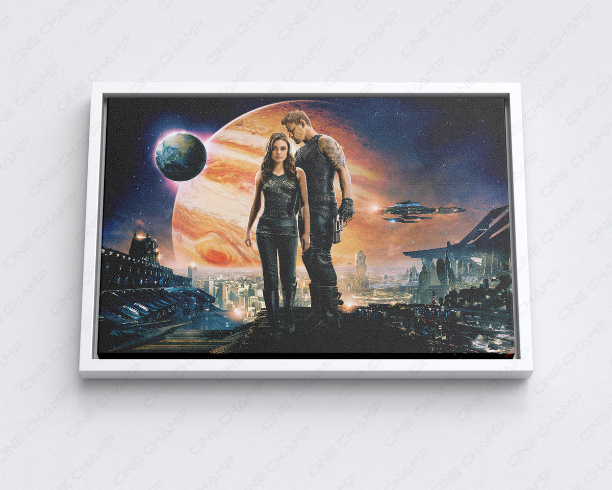 Jupiter Ascending Space Canvas Art