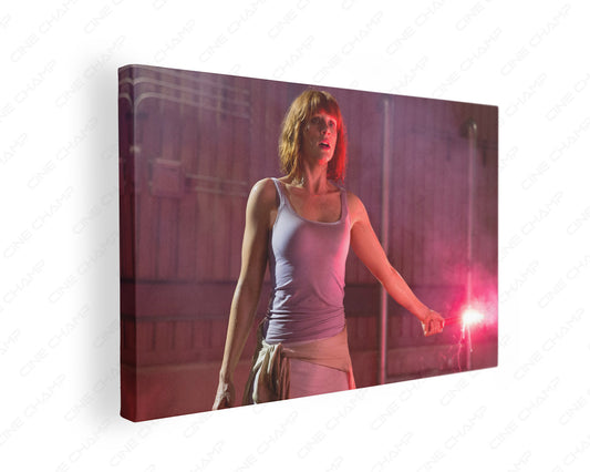 Jurassic World Bryce Dallas Howard Canvas Wall Art
