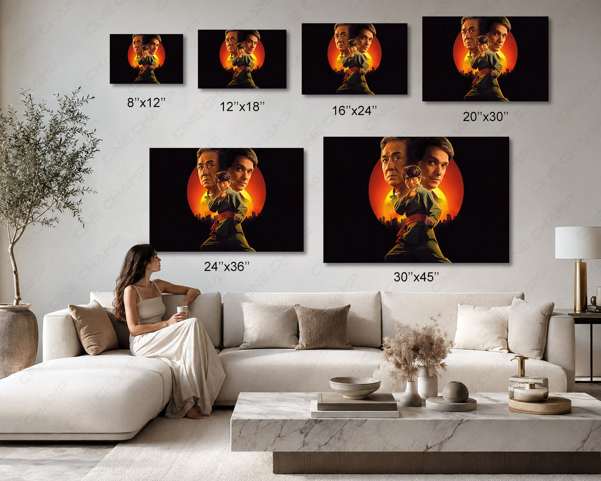 Karate Kid Legends Martial Arts Canvas Art