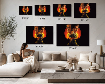 Karate Kid Legends Martial Arts Canvas Art