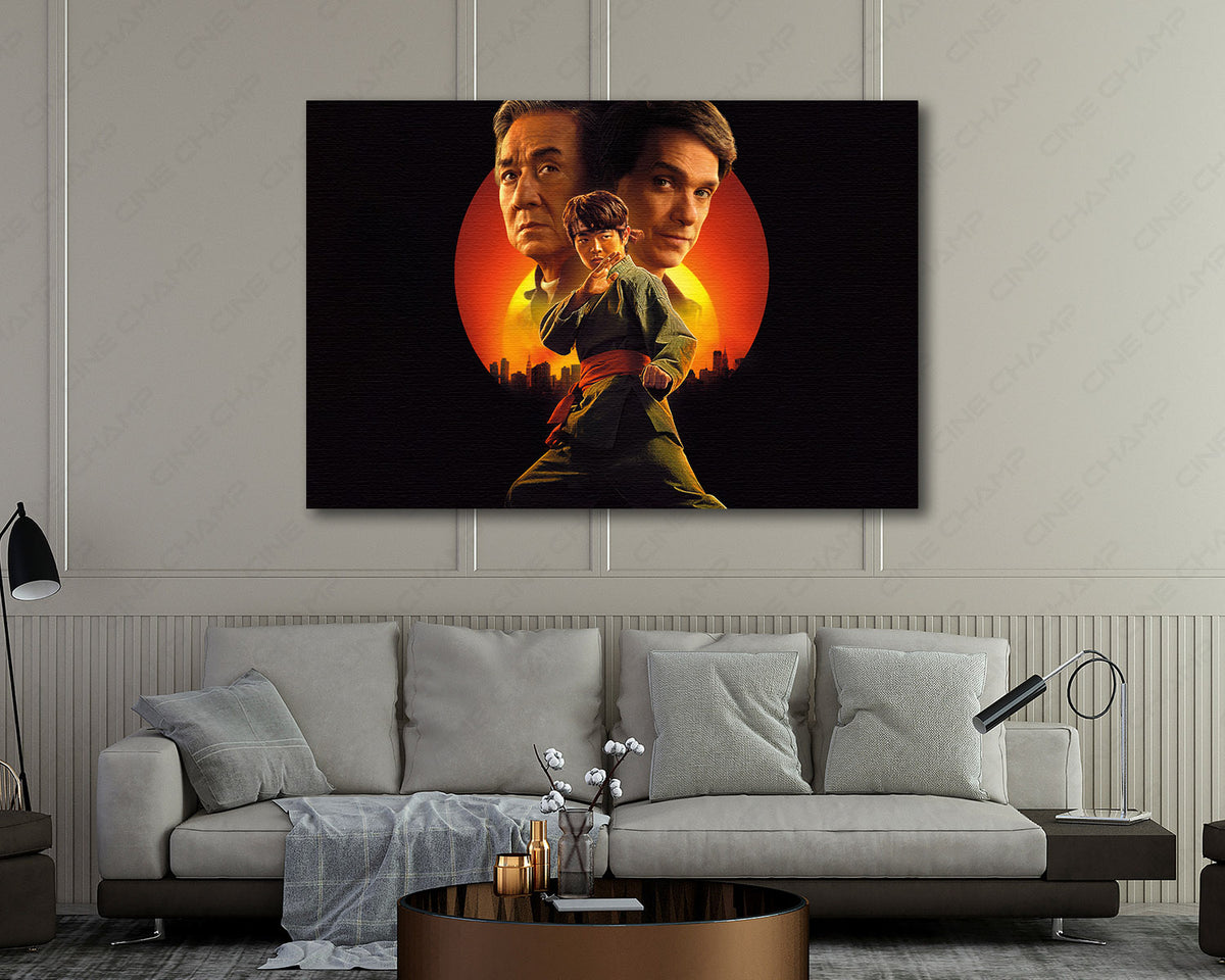 Karate Kid Legends Movie Poster Canvas