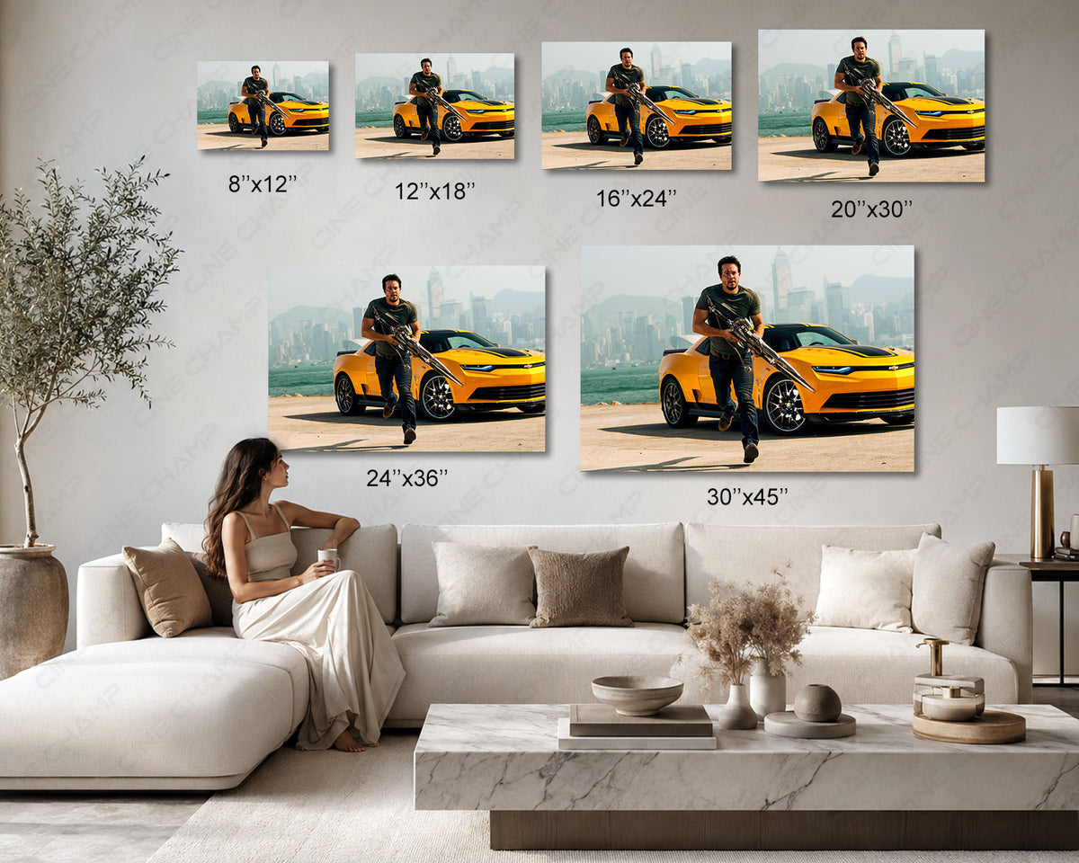 Kate Winslet Cinematic Movie Canvas