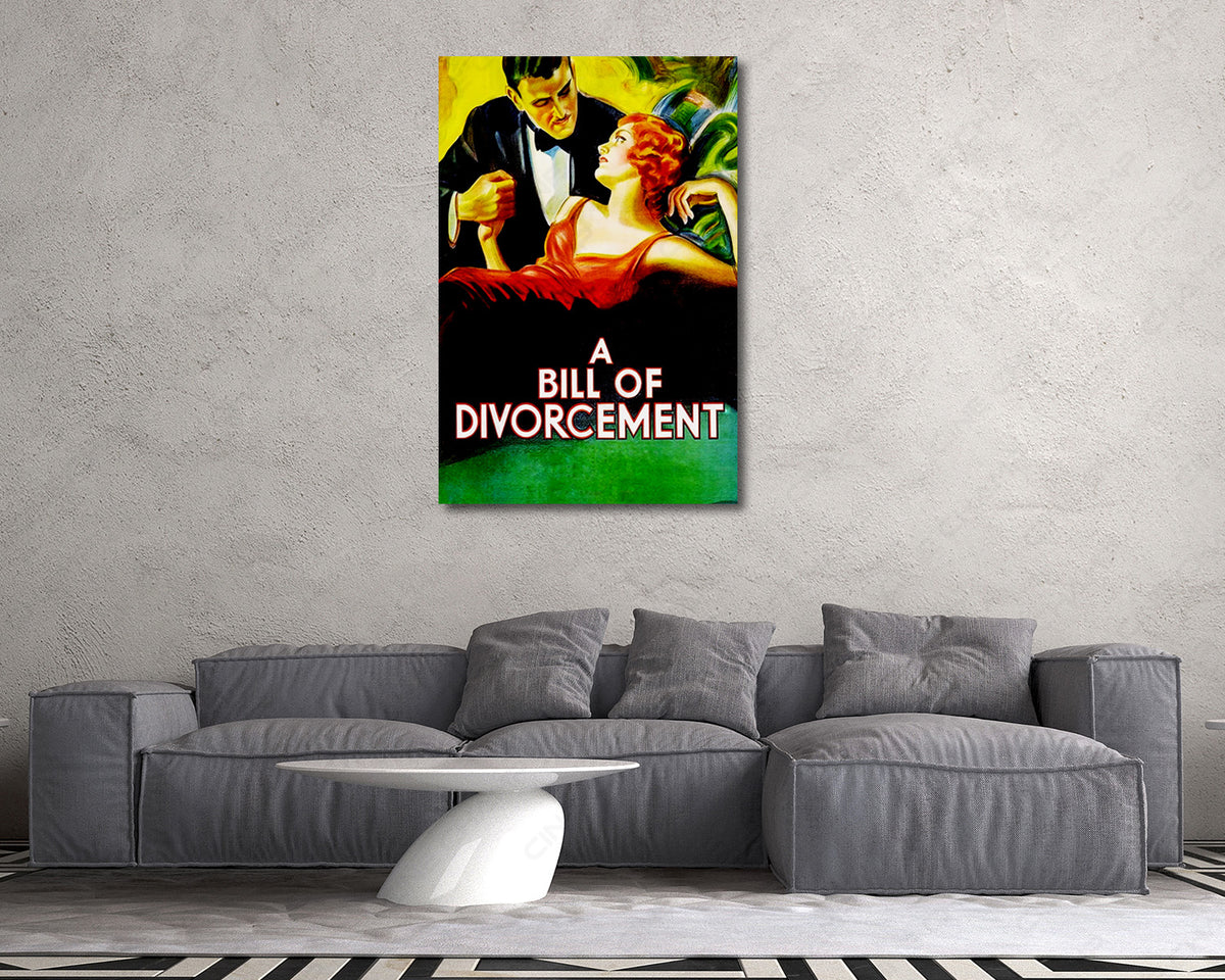 Katharine Hepburn A Bill of Divorcement Wall Art