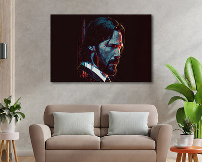 Keanu Reeves John Wick legendary return artwork
