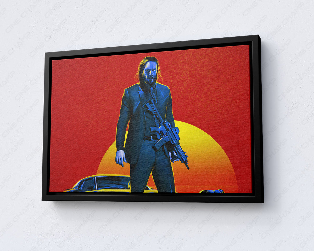 Keanu Reeves John Wick pop art