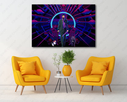 Keanu Reeves John Wick pop artwork