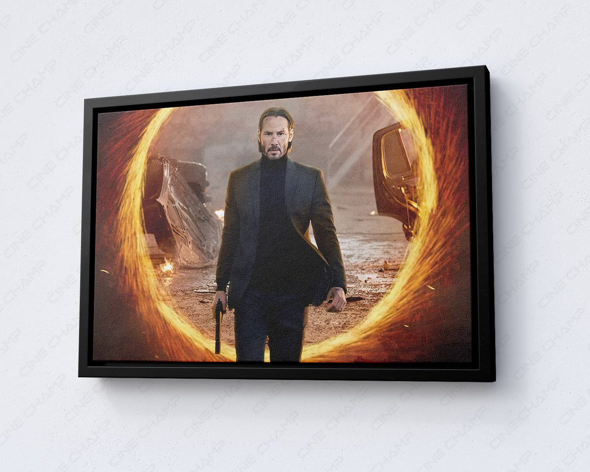 Keanu Reeves Marvel fantasy character wall artwork