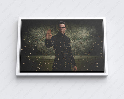 Keanu Reeves Matrix Character Wall Art