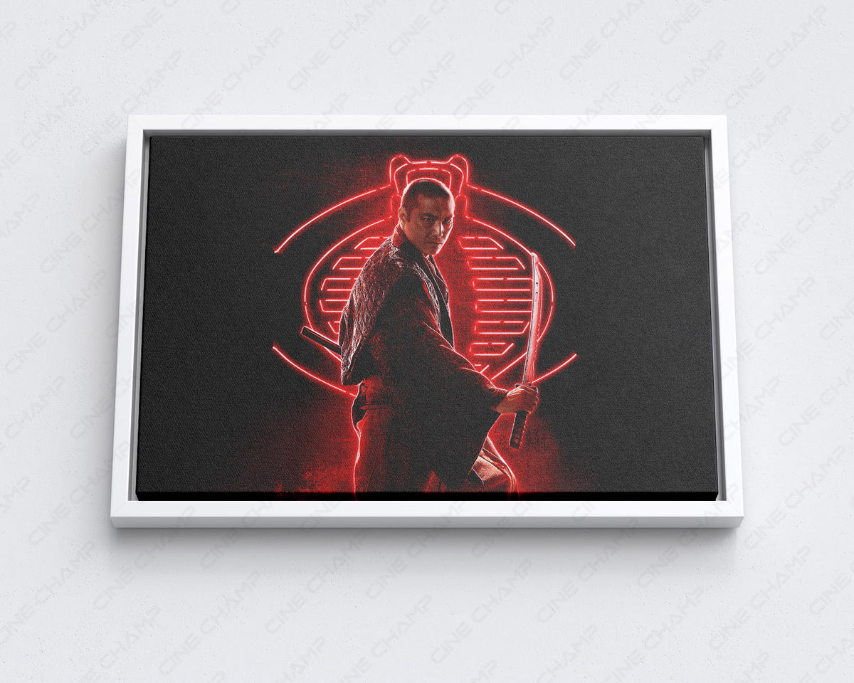 Kenta Japanese Warrior Canvas Art