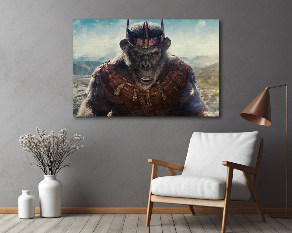 Kevin Durand Sci-Fi Canvas Artwork