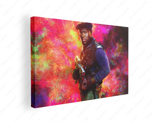 Kevin Hart as Roland in Borderlands Canvas Wall Art