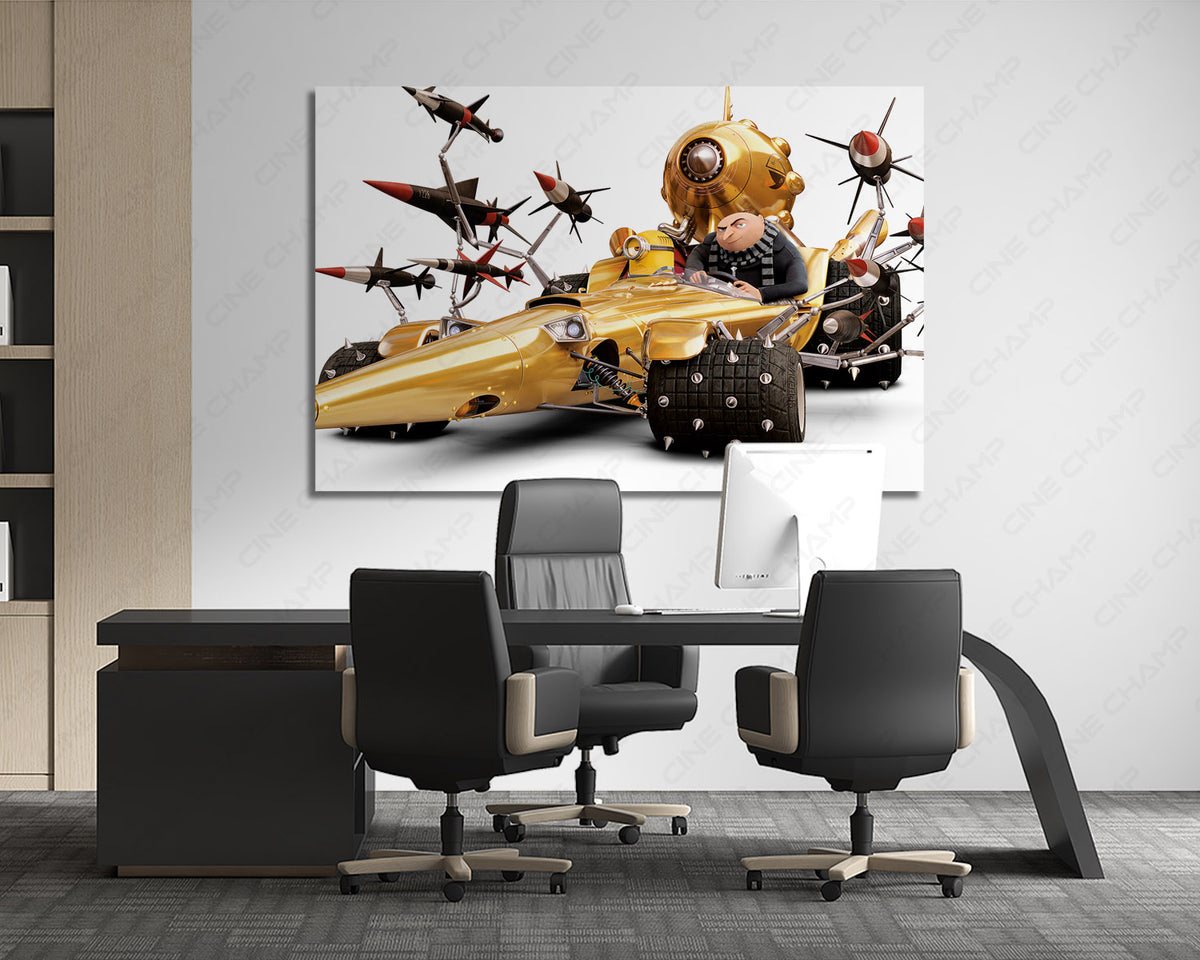 Kids room Despicable Me wall art