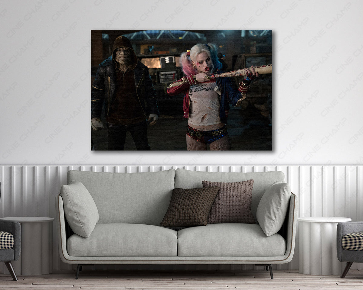 Killer Croc Canvas Print Artwork