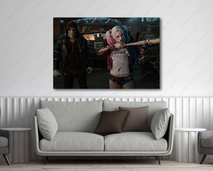 Killer Croc Canvas Print Artwork