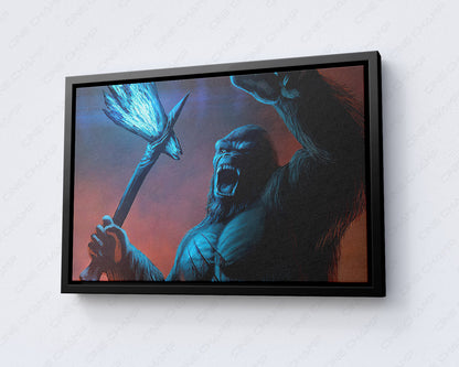 King Kong Cinematic Canvas Print