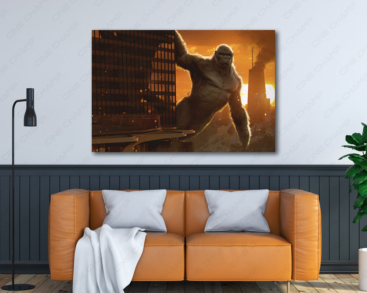 King Kong Giant Ape Canvas Print