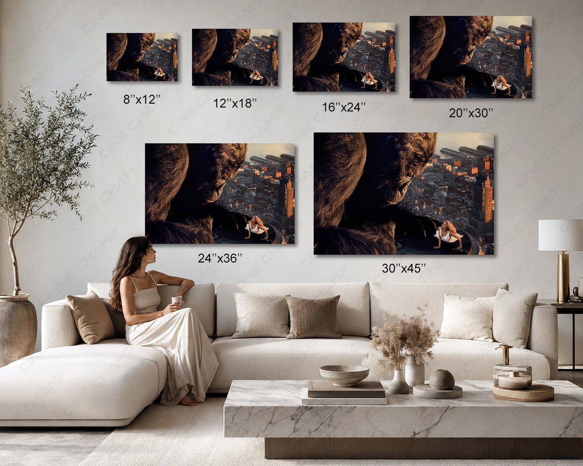 King Kong Home Theater Wall Artwork