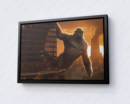 King Kong Monster Canvas Art