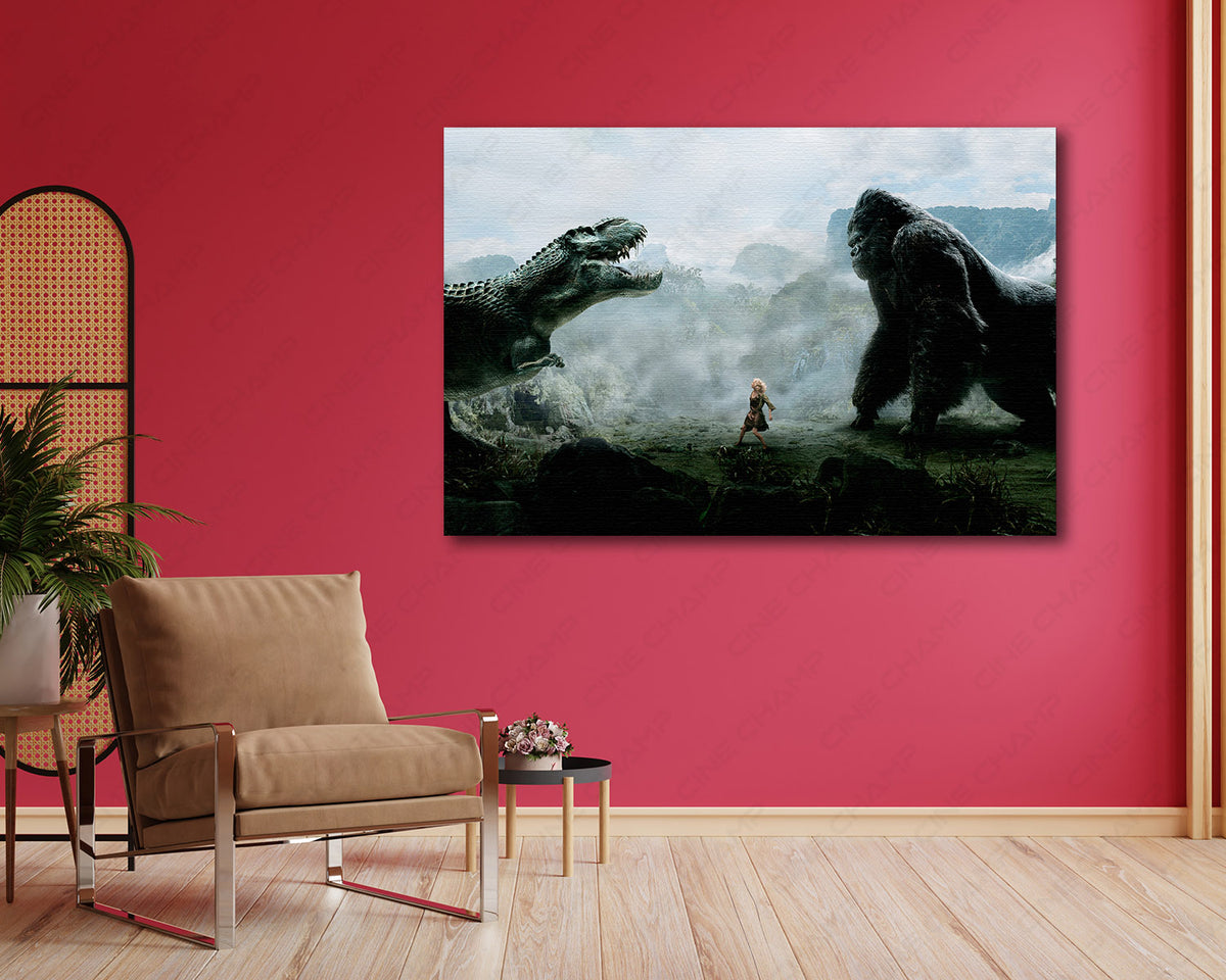 King Kong Skull Island Canvas Print