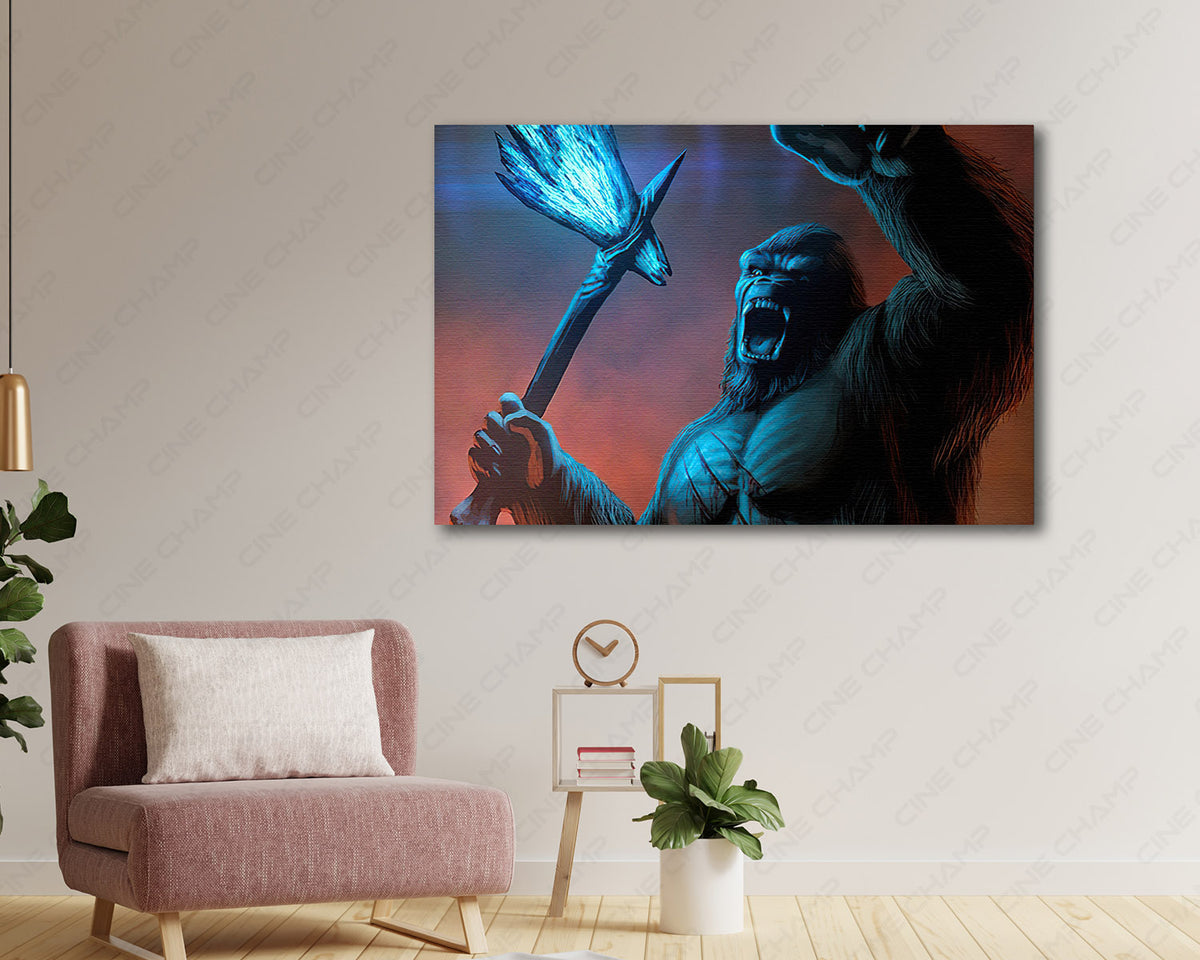 King Kong Titan Movie Canvas