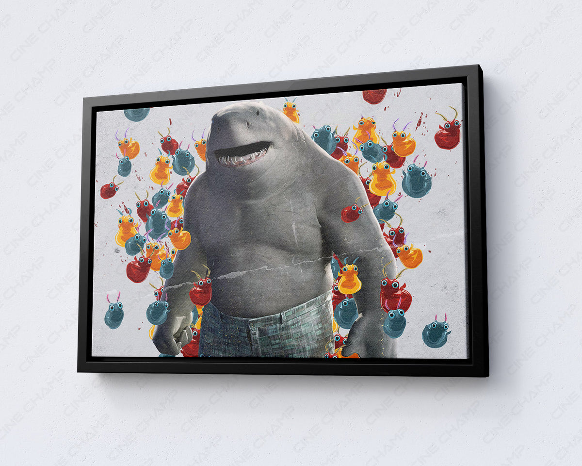 King Shark Supervillain Canvas Art