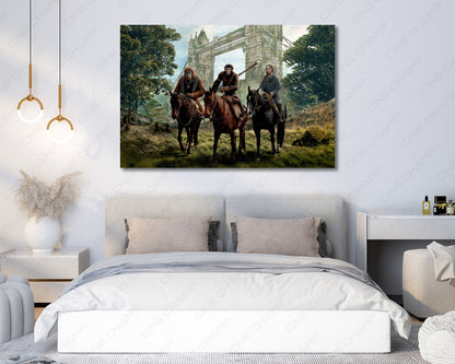 Kingdom Of The Apes Bedroom Canvas Print