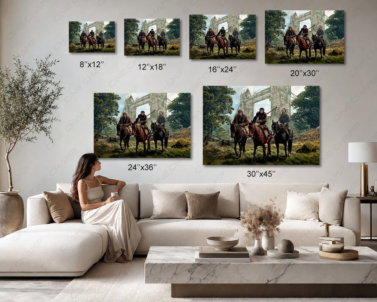 Kingdom Of The Apes Canvas Print