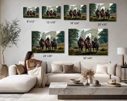 Kingdom Of The Apes Canvas Print