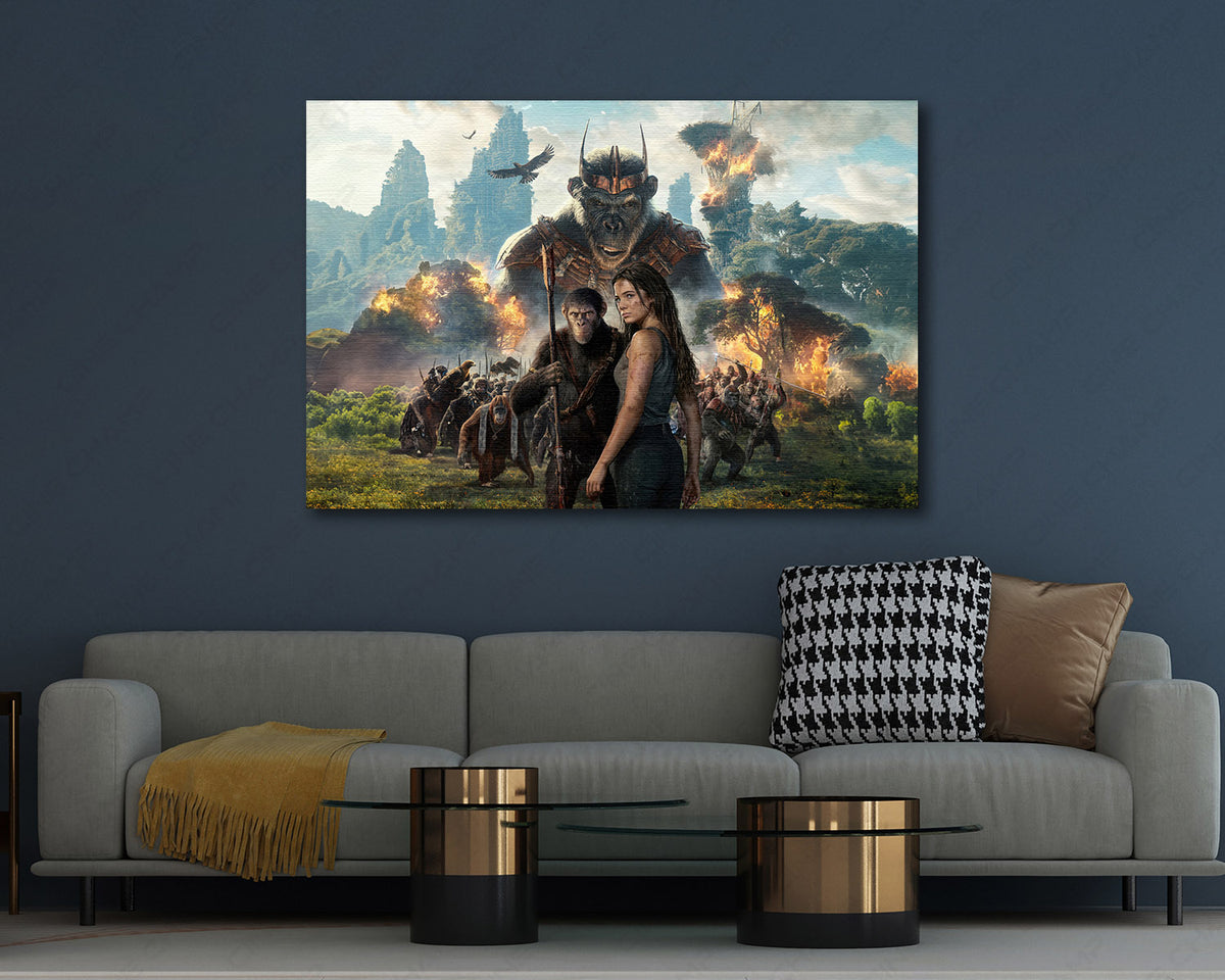 Kingdom Of The Apes Cinematic Wall Art