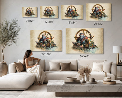 Kingdom Of The Apes Movie Canvas