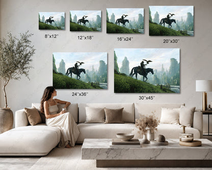 Kingdom Of The Planet Canvas Prints