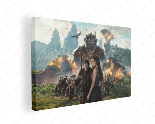Kingdom Of The Planet Of The Apes Movie Artwork