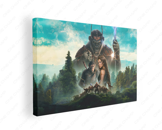 Kingdom Of The Planet Of The Apes canvas wall decor