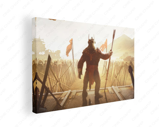 Kingdom Of The Planet Of The Apes fan made canvas wall art