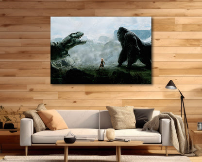 Kong Legendary Monster Movie Canvas