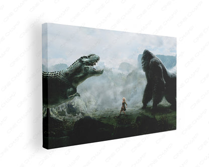 Kong Skull Island Canvas Wall Art