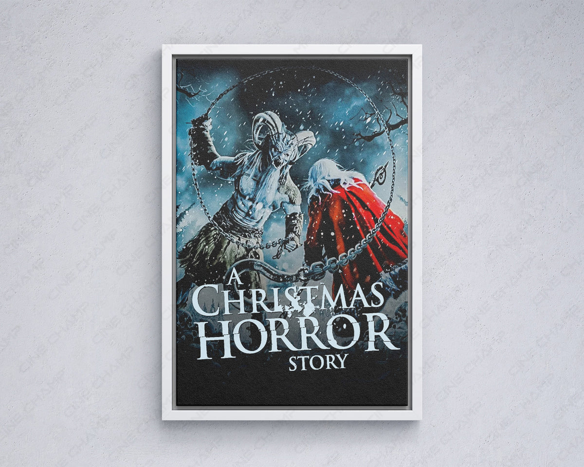 Krampus Christmas Horror Wall Artwork